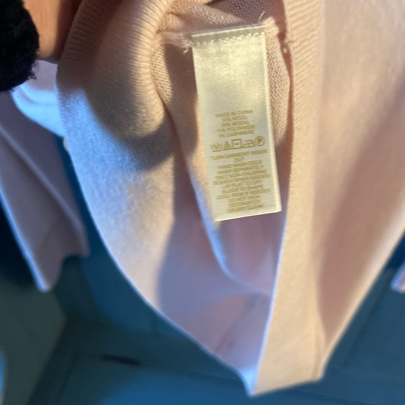 NWT Kate Spade Live Colorfully Women’s Size S, Light Pink Sweater- Snowflake - Picture 5 of 10